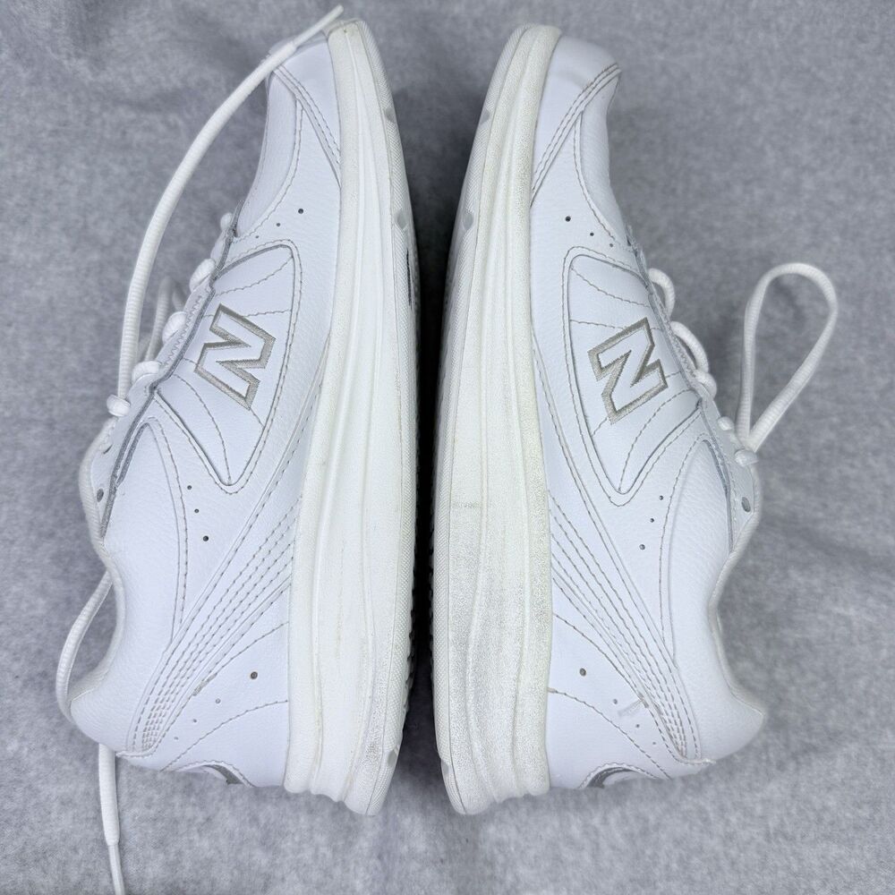New Balance 577 Shoes Womens White Size 8.5 Lace‑Up Walking Tennis Lace Up - Picture 9 of 11